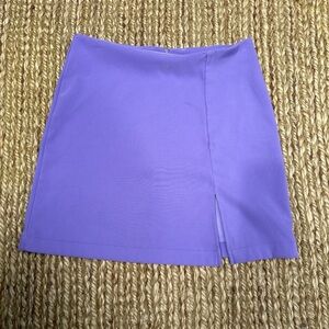 Lavender mini skirt Sz M